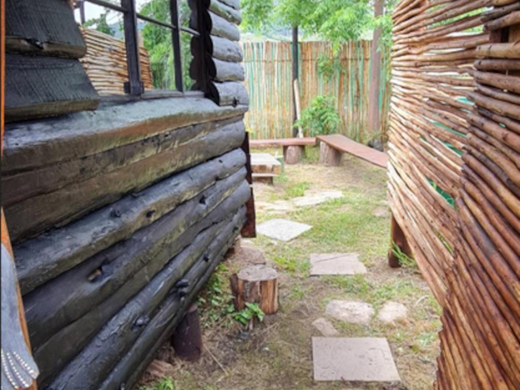 Tsitsikamma Wolf Sanctuary Eco Cabins & Teepees Stormsrivier Exteriör bild